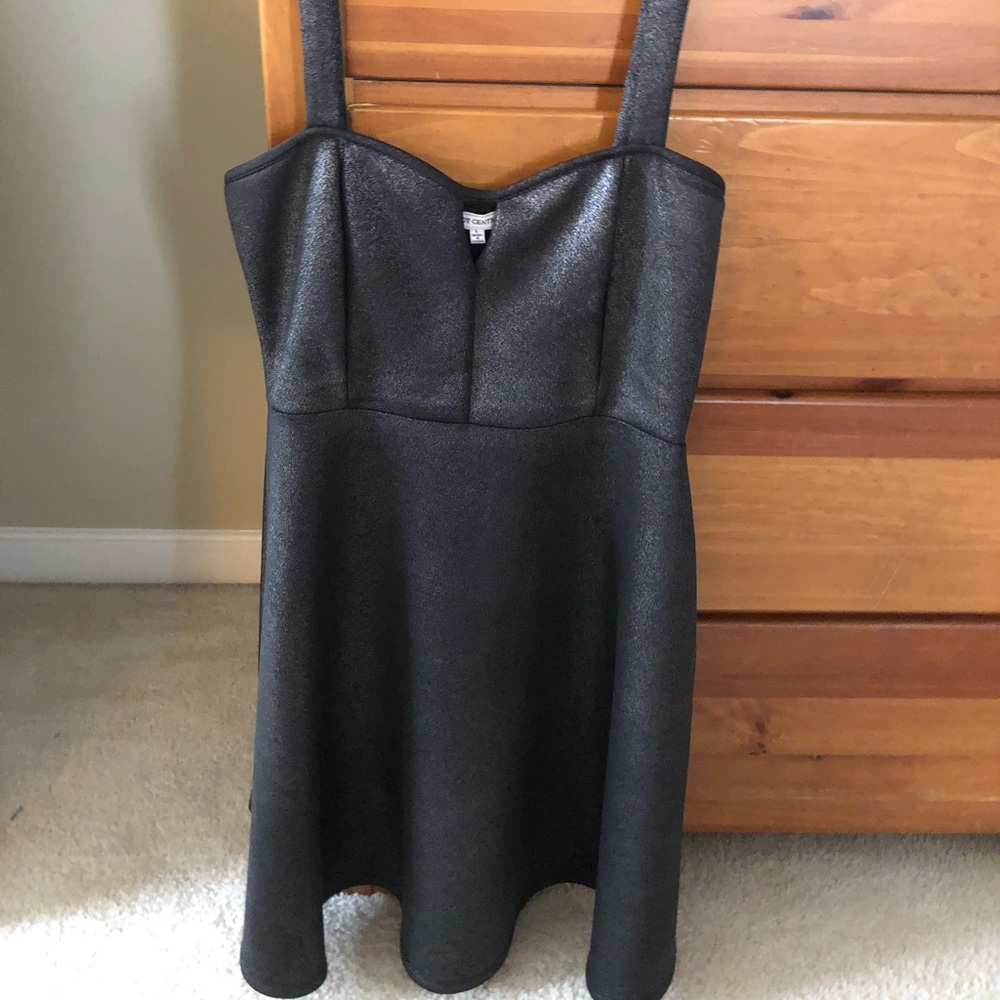 Black skater dress